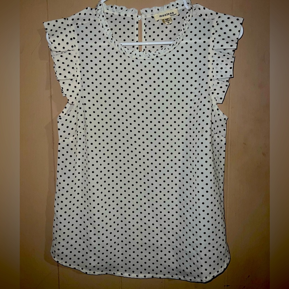 Women’s blouse polka dots